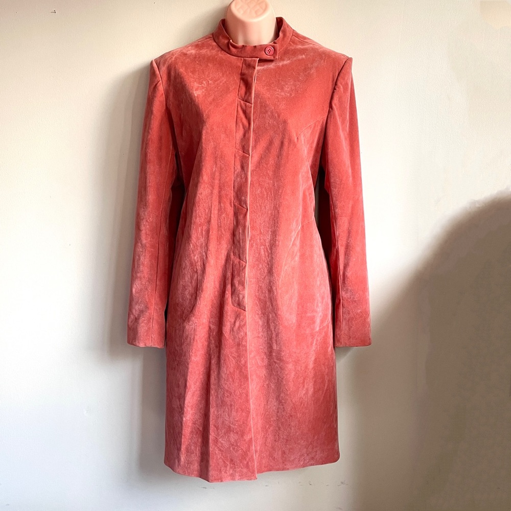 Spring Y2K inspired To-Ko Collection Coral Coat Size S
